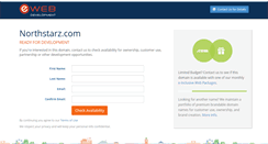 Desktop Screenshot of northstarz.com